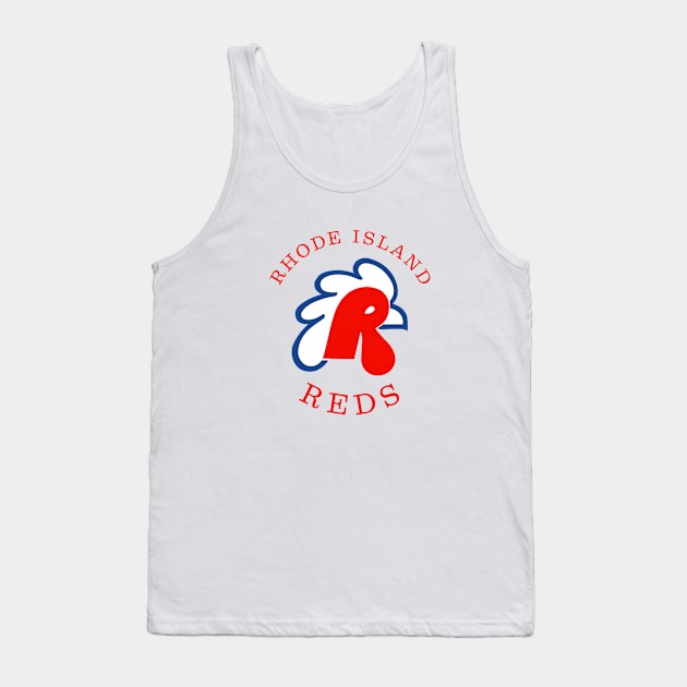 Historic Rhode Island Reds Hockey Tank Top by LocalZonly